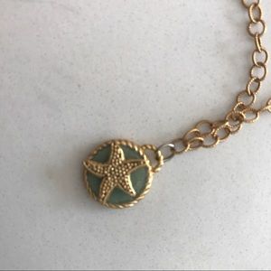 J. Crew necklace with starfish charm